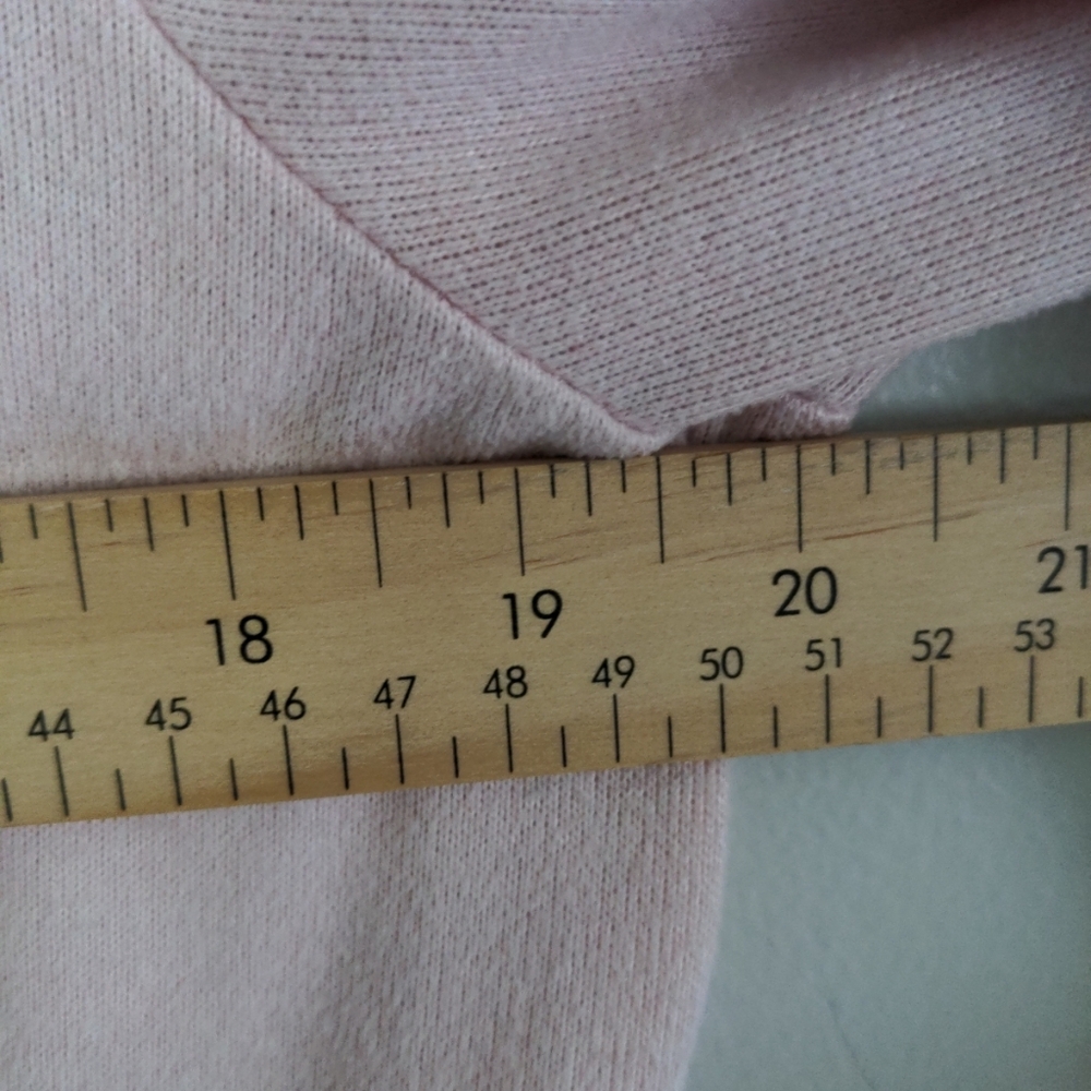 La Vie En Rose Pajama Romper Pink SZ Medium Long Sleeve Jumper Soft Shorts Logo - Picture 9 of 11